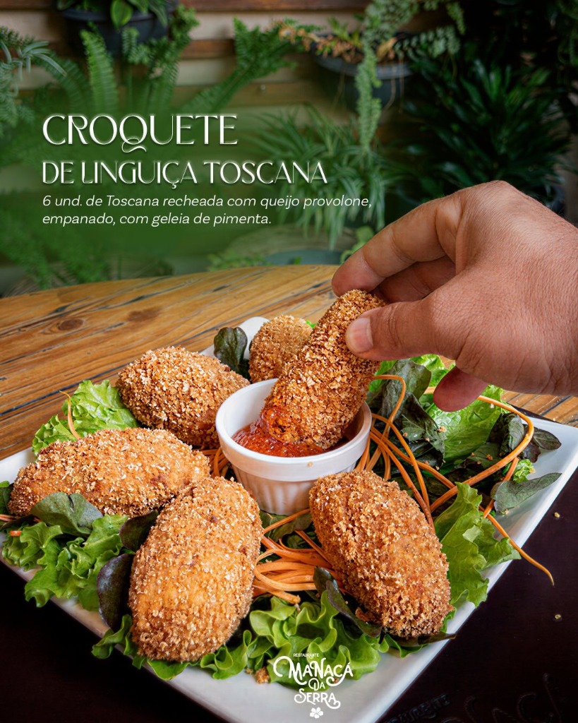 Croquete de Linguiça Toscana