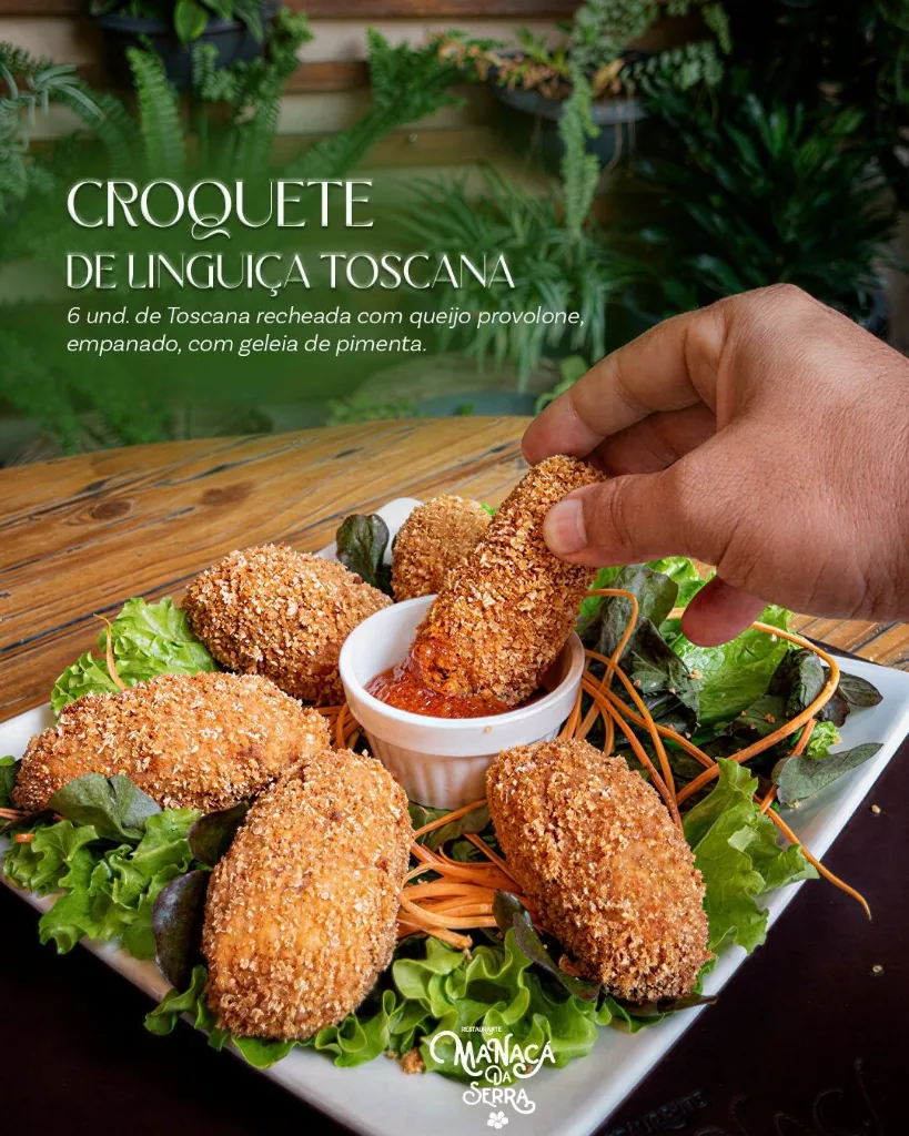 Croquete de Linguiça Toscana
