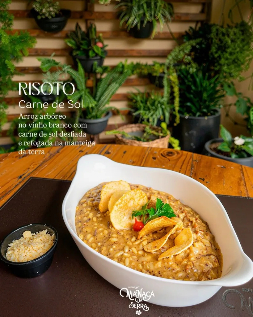 Risoto Carne de Sol